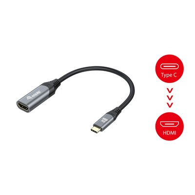 EQUIP 133492 USB-C auf HDMI 2.1 Adapter, 8K/30Hz