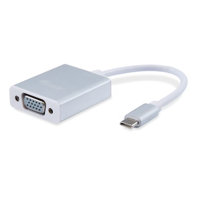 auf Stecker  günstig Kaufen-EQUIP 133451 USB-C auf HD15 VGA Adapter. EQUIP 133451 USB-C auf HD15 VGA Adapter <![CDATA[• USB 2.0 • USB-A Stecker • Micro USB Stecker • Isolierung: PVC • Vernickelt]]>. 