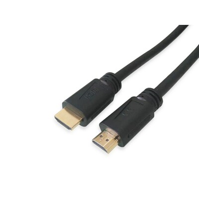Kabel 10m günstig Kaufen-EQUIP 119373 HDMI 2.0 High Speed Kabel, 10m. EQUIP 119373 HDMI 2.0 High Speed Kabel, 10m <![CDATA[• 3,5 mm Audio-Stecker auf 2 Cinch-Buchse • Vernickelte Stecker für bessere Signalübertragung • Länge: 2,5 m • PVC-Mantel]]>. 