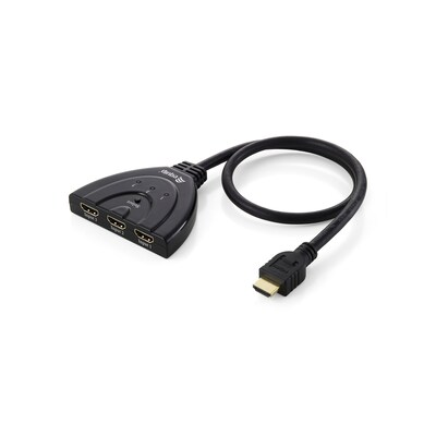 Displayport HDMI günstig Kaufen-EQUIP 332703 3x1 HDMI Switch. EQUIP 332703 3x1 HDMI Switch <![CDATA[• DisplayPort Stecker auf Stecker • Resolution up to: 7680 x 4320@60Hz / 3840 x 2160@120 Hz • Unterstützt Videoauflösungen bis zu 8K/60Hz and 4K/120Hz • Vergoldete Anschlüsse 