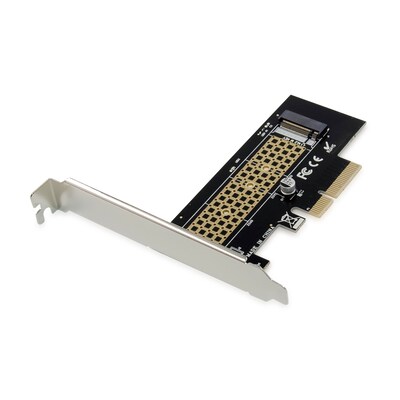 zu PC günstig Kaufen-Conceptronic EMRICK05BS M.2-NVMe-SSD-PCIe-Adapter. Conceptronic EMRICK05BS M.2-NVMe-SSD-PCIe-Adapter <![CDATA[• AWG 26/7 • 250MHz performance Bandwidth • Querschnitt Vergoldete Anschlüsse für hohe Übertragungsqualität • Knickschutz mit Zugen