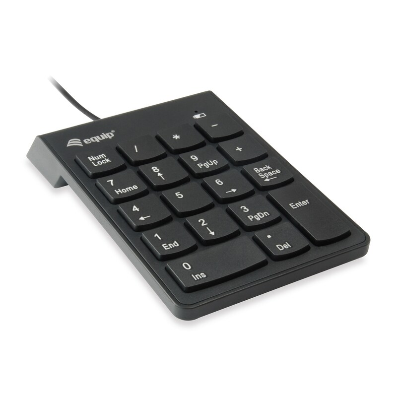 EQUIP 245205 USB Nummernblock Tastatur, Keypad
