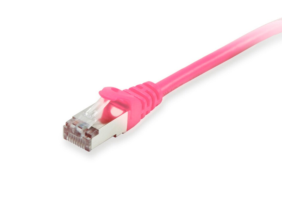 EQUIP 605587 Cat.6 S/FTP Patchkabel, 0.5m , Pink