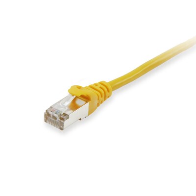 Kabel 50m günstig Kaufen-EQUIP 606307 Cat.6A S/FTP Patchkabel, 7.5m, Gelb. EQUIP 606307 Cat.6A S/FTP Patchkabel, 7.5m, Gelb <![CDATA[• AWG 26/7 • 250MHz performance Bandwidth • Querschnitt Vergoldete Anschlüsse für hohe Übertragungsqualität • Knickschutz mit Zugentl