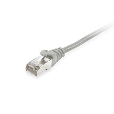 TC CD günstig Kaufen-EQUIP 605504 Cat.6 S/FTP Patchkabel, 5.0m , Grau. EQUIP 605504 Cat.6 S/FTP Patchkabel, 5.0m , Grau <![CDATA[• AWG 26/7 Querschnitt • 500MHz performance Bandwidth • Verseilte Vollkupferlitze • S/FTP, Doppelte Abschirmung • Vergoldete Anschlüsse