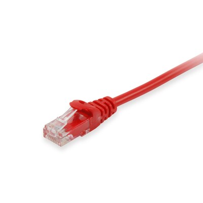 Kabel Rot günstig Kaufen-EQUIP 625427 Cat.6 U/UTP Patchkabel, 0.5m , Rot. EQUIP 625427 Cat.6 U/UTP Patchkabel, 0.5m , Rot <![CDATA[• 4 x 2 x AWG 24/7 • Verseilte Vollkupferlitze • 2 x RJ45-Stecker (8P8C) • Pin-Konfiguration: 1:1 • 40G Base-T 2000 MHz transmission freque