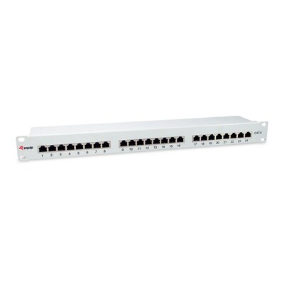 Kamera,2K günstig Kaufen-EQUIP 326325 24-Ports Cat.6 Geschirmtes Patch Panel, Hellgrau. EQUIP 326325 24-Ports Cat.6 Geschirmtes Patch Panel, Hellgrau <![CDATA[• Höheneinstellung • Max. VESA: 600x400 • Tragfähigkeit: 50Kg • Einstellbare Kamera Regal / DVD Regal Höhefür