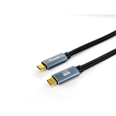 KA 28 günstig Kaufen-EQUIP 128357 USB 3.2 Gen 2 C-auf-C-Kabel, M/M, 2,0 m, PD100W , 4K/60Hz, 10Gbps. EQUIP 128357 USB 3.2 Gen 2 C-auf-C-Kabel, M/M, 2,0 m, PD100W , 4K/60Hz, 10Gbps <![CDATA[• USB-C Stecker (Thunderbolt3/4 Compatible) • 3.5mm Buchse x 2 • Schließen Sie e