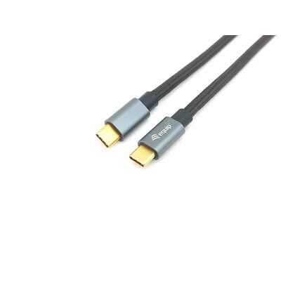 Stecker in günstig Kaufen-EQUIP 128353 USB 3.2 Gen 2 C auf C Kabel 0.5m, PD100W 4K/60Hz 10Gbps Schwarz. EQUIP 128353 USB 3.2 Gen 2 C auf C Kabel 0.5m, PD100W 4K/60Hz 10Gbps Schwarz <![CDATA[• TOSLINK Stecker x 2 • Polierter LinseVergoldete Anschlüsse für hohe Übertragungs