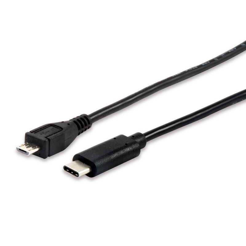 EQUIP 12888407 USB 2.0 Typ C auf Micro-B Kabel, 1.0m
