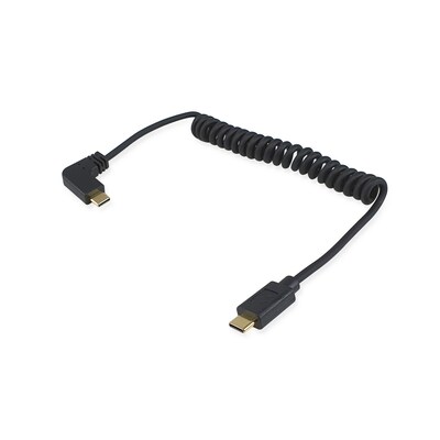 Kabel 12 günstig Kaufen-EQUIP 128889 USB 2.0 C auf C 90° abgewinkeltes Spiralkabel, St./St., 1,0 m. EQUIP 128889 USB 2.0 C auf C 90° abgewinkeltes Spiralkabel, St./St., 1,0 m <![CDATA[• Max. VESA: 600x400 • Tragfähigkeit: 80KgHöheneinstellung • Eingebautes Kabe