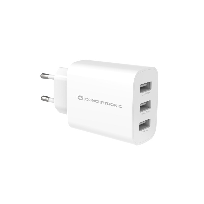 Conceptronic ALTHEA13W 3-Port 30W USB-Ladegerät