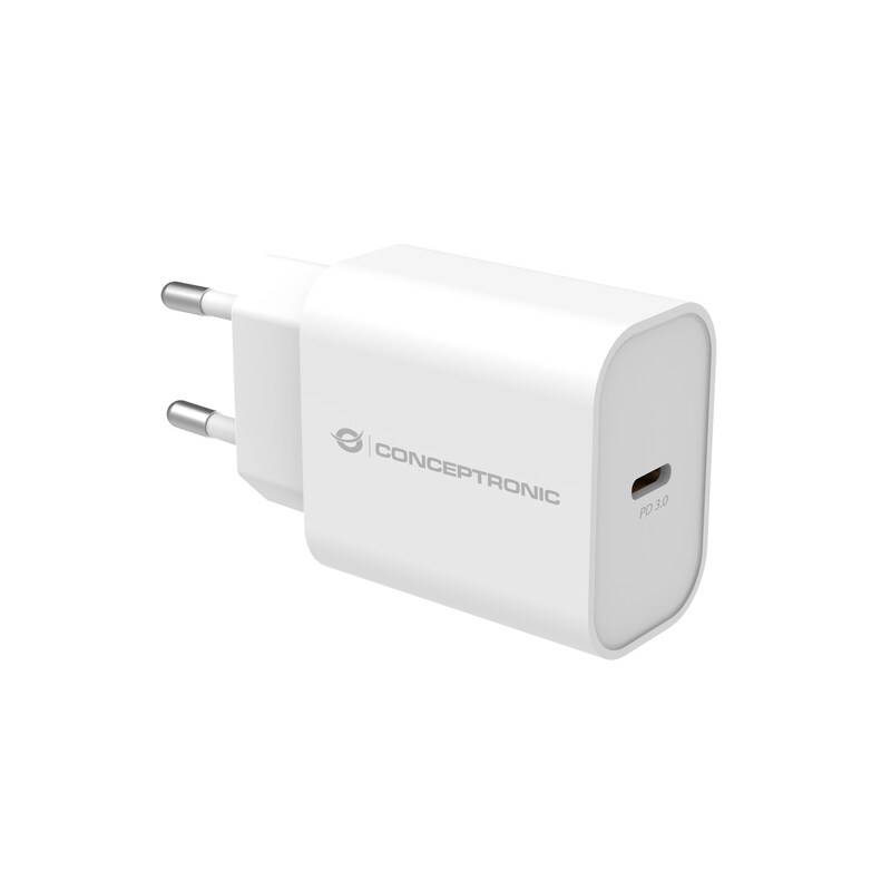 Conceptronic ALTHEA07W 1-Port 20W USB-C PD-Ladegerät