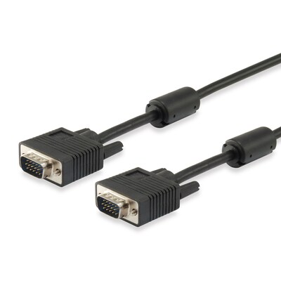 1536 günstig Kaufen-EQUIP 118814 HD15 VGA Kabel, 10m. EQUIP 118814 HD15 VGA Kabel, 10m <![CDATA[• Steuerung und Verwaltung von 2 Computern • Bietet Auto-Scanning-Funktionen und Audio-Unterstützung • Unterstützt Videoauflösungen bis zu 2048 x 1536 • Unterstützt vo