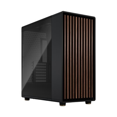 DARK günstig Kaufen-Fractal Design North XL Charcoal Black Gaming Gehäuse TG Dark Seitenfenster. Fractal Design North XL Charcoal Black Gaming Gehäuse TG Dark Seitenfenster <![CDATA[• Einzigartiges Design mit eleganten Holz-Elementen • Installation von E-ATX / 