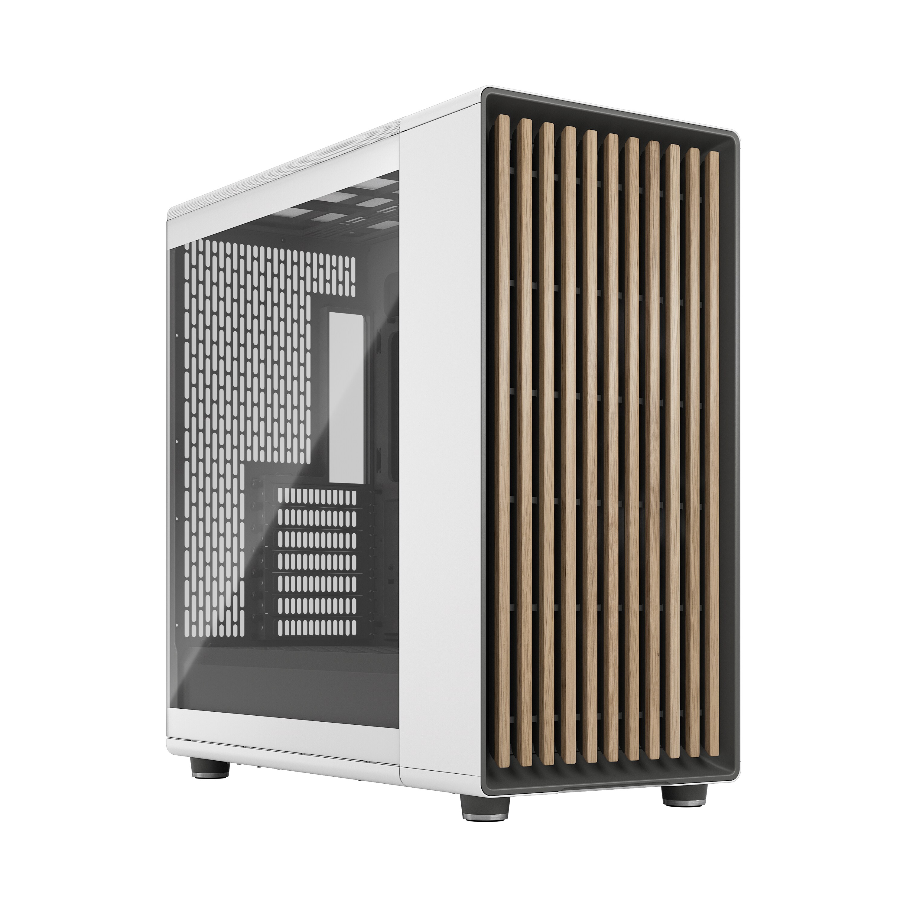 Fractal Design North XL Chalk White Gaming Geh&auml;use TG Clear Seitenfenster