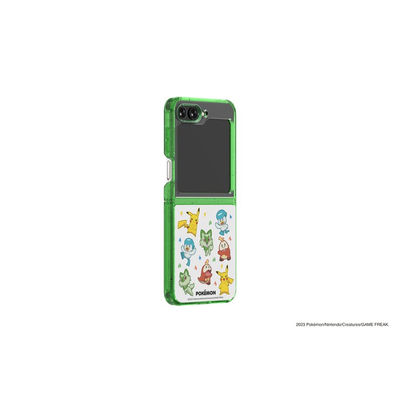 Slash B Slash POKÈMON 7th Eco-Friends Case für Flip5, Green