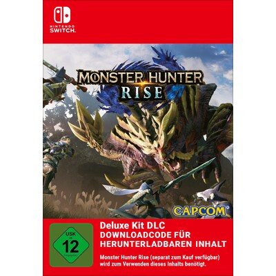 MONSTER günstig Kaufen-Monster Hunter Rise Deluxe Kit Nintendo Digital Code. Monster Hunter Rise Deluxe Kit Nintendo Digital Code <![CDATA[• Plattform: Nintendo Switch • Genre: Action-Rollenspiel • Altersfreigabe USK: ab 12 Jahren • Produktart: Digitaler Code per E-Mail