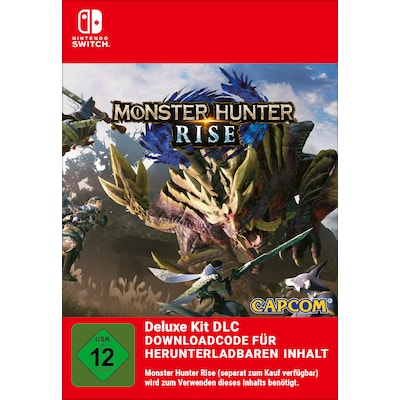 Hunter günstig Kaufen-Monster Hunter Rise Deluxe Kit Nintendo Digital Code. Monster Hunter Rise Deluxe Kit Nintendo Digital Code <![CDATA[• Plattform: Nintendo Switch • Genre: Action-Rollenspiel • Altersfreigabe USK: ab 12 Jahren • Produktart: Digitaler Code per E-Mail