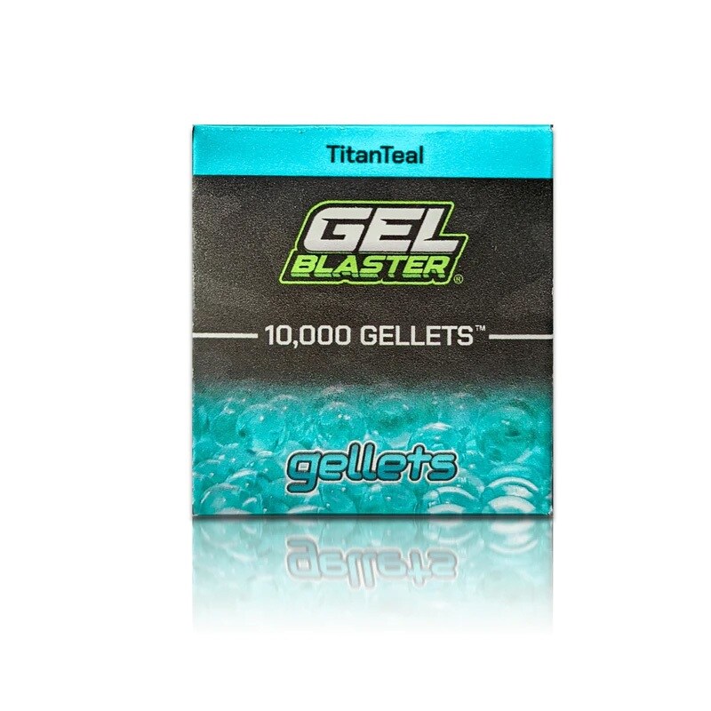 Gel Blaster Gellets teal