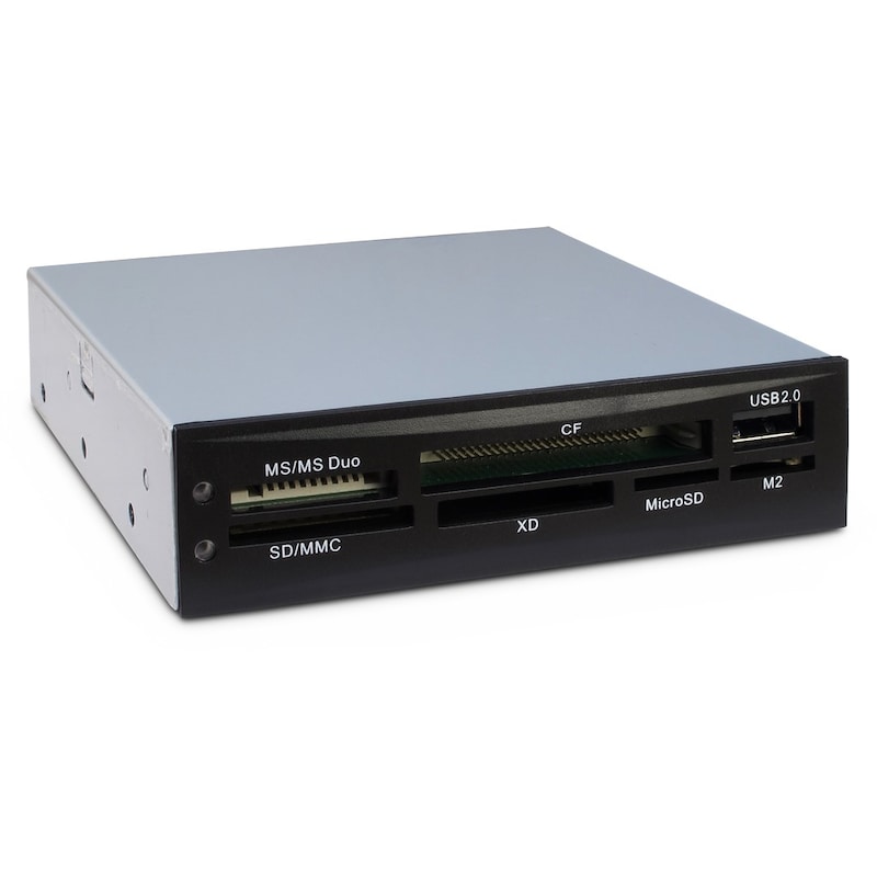 Pro|1 günstig Kaufen-Inter-Tech Nitrox Cardreader AC CI-02, 3,5" intern, USB 2.0. Inter-Tech Nitrox Cardreader AC CI-02, 3,5" intern, USB 2.0 <![CDATA[• Multifunktionscardreader für PC´s • Max. Datentransferrate 480Mbit/s • CF I, CF II, MMC, MS PRO, MS, SD, SDHC, xD, 