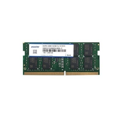 DD 10 günstig Kaufen-Asustor AS-32GD4 32GB DDR4 SODIMM RAM Module. Asustor AS-32GD4 32GB DDR4 SODIMM RAM Module <![CDATA[• 32GB DDR4 260Pin • 69.6x30x10 (mm), 7g]]>. 