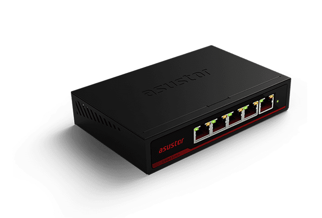 Asustor ASW205T 5-port 2.5GBase-T Unmanaged Switch