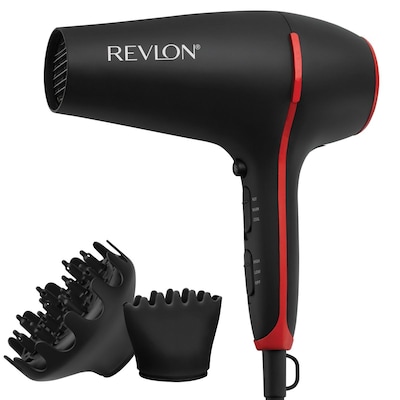 Revlon günstig Kaufen-REVLON Smoothstay Hairdryer - schwarz. REVLON Smoothstay Hairdryer - schwarz <![CDATA[• 2000 W TROCKENLEISTUNG: Leistungsstarker Luftstrom für schnelles Haare • Heiz-/Gebläsestufen: 3/2Max. Temperatur: 235 °C - Aufheizzeit: k.a. • Volumen schaffe