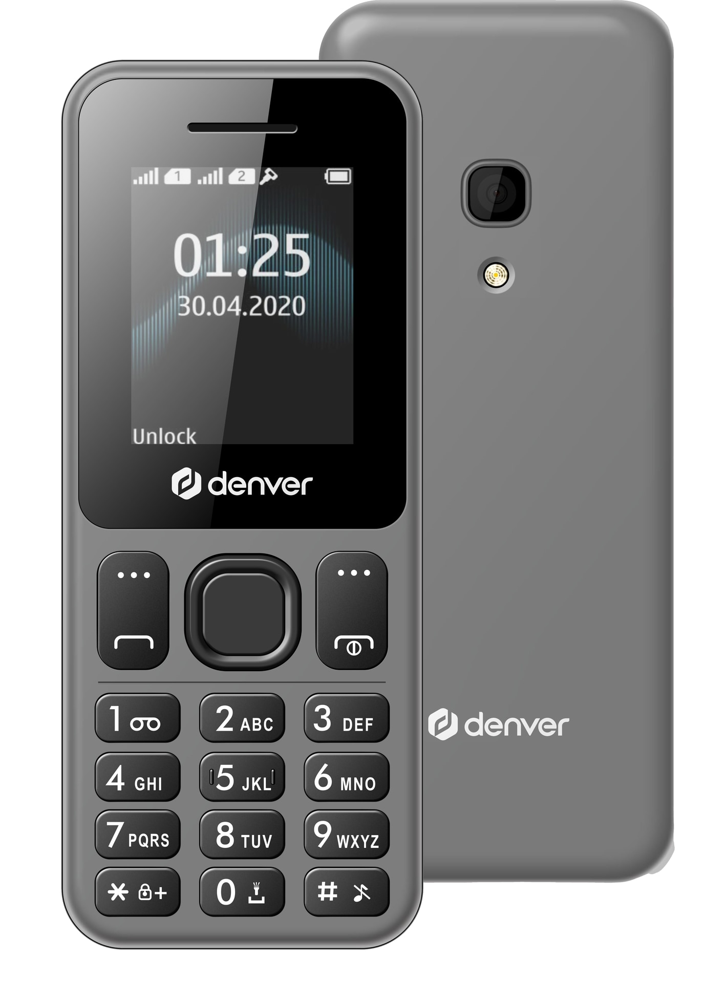 Denver Seniorenhandy FAS-1806 Dual-Sim Kamera