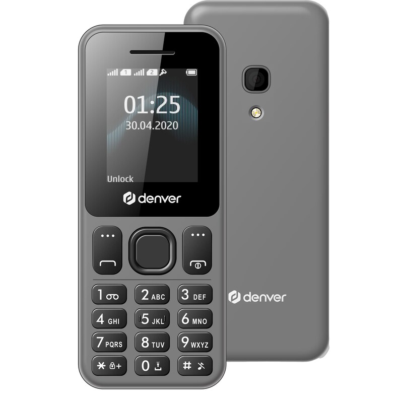 Denver Seniorenhandy FAS-1806 Dual-Sim Kamera