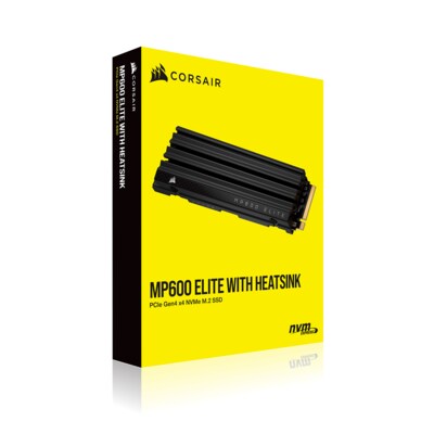 corsair günstig Kaufen-Corsair MP600 ELITE NVMe SSD 2 TB 3D TLC NAND M.2 2280 PCIe Gen4 m. Kühlkörper. Corsair MP600 ELITE NVMe SSD 2 TB 3D TLC NAND M.2 2280 PCIe Gen4 m. Kühlkörper <![CDATA[• 2 TB - 9 mm Bauhöhe • M.2 2280 Card, PCIe 4.0 • Maximale L