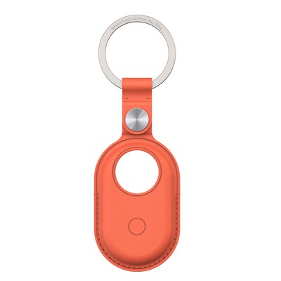 Orange  günstig Kaufen-Braloba Key Ring Case für Samsung SmartTag2, Orange. Braloba Key Ring Case für Samsung SmartTag2, Orange <![CDATA[• Case zum Schutz und zur Befestigung des Galaxy SmartTag2 • Mit praktischem Schlüsselring • Farbe: Orange • Handgefertigt