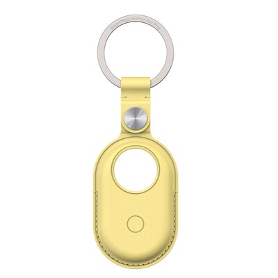 Gel Case günstig Kaufen-Braloba Key Ring Case für Samsung SmartTag2, Yellow. Braloba Key Ring Case für Samsung SmartTag2, Yellow <![CDATA[• Case zum Schutz und zur Befestigung des Galaxy SmartTag2 • Mit praktischem Schlüsselring • Farbe: Gelb • Handgefertigt a