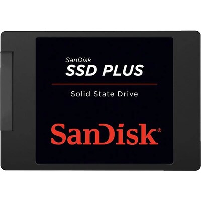 SSD SATA günstig Kaufen-SanDisk SSD Plus 2.5 1TB. SanDisk SSD Plus 2.5 1TB <![CDATA[• 1 TB - 7 mm Bauhöhe • 2,5 Zoll, SATA III (600 Mbyte/s) • Maximale Lese-/Schreibgeschwindigkeit: 535 MB/s / 350 MB/s • Mainstream: Sehr gutes Preisleistungs-Verhältnis, solide & schnel