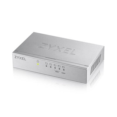 The 105 günstig Kaufen-ZyXEL GS-105B V3 5-Port Desktop Gigabit Ethernet Switch. ZyXEL GS-105B V3 5-Port Desktop Gigabit Ethernet Switch <![CDATA[• 5-port Desktop Gigabit Ethernet Unmanaged Switch • 5x RJ-45 10/100/1000 Mbps Ethernet ports with auto MDI/MDIX support • 1x h