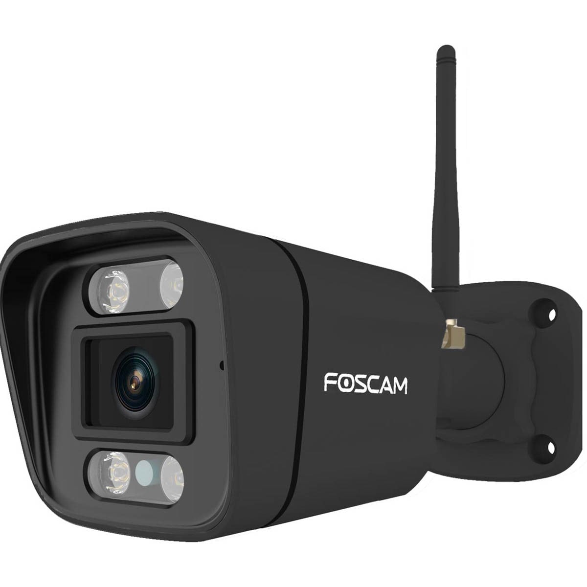 Foscam V5P 5 MP Dual-Band WLAN &Uuml;berwachungskamera schwarz