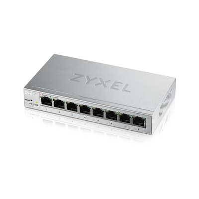 Switch 10 günstig Kaufen-ZyXEL GS1200-8 8-Port Gigabit web / smart managed Switch. ZyXEL GS1200-8 8-Port Gigabit web / smart managed Switch <![CDATA[• 8-Port Web Managed Gigabit Switch • 8x 1000Base-T RJ-45 • Switching Capacity: 16 Gbps • Jumbo Frames: Up to 9 KB • Abme