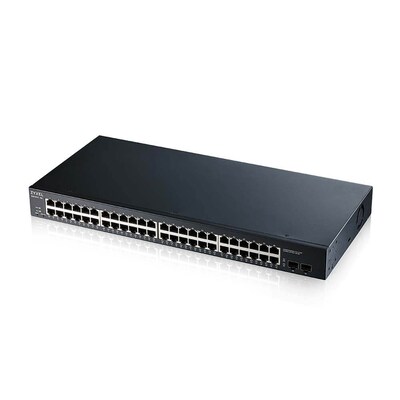 ZyXEL GS1900-48 V2 48-Port GbE 2x SFP Smart Switch, Rackmount