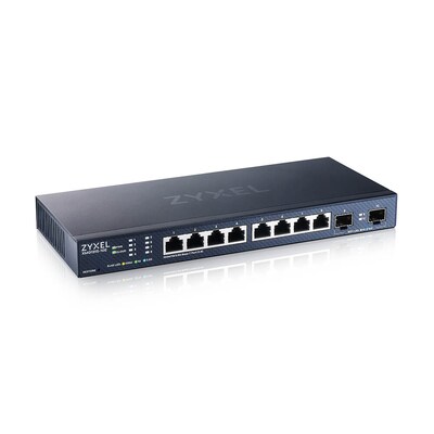 10 X  günstig Kaufen-ZyXEL XMG1915-10E 8-Port 2.5GbE, 2 SFP+ Web/Smart Switch, NebulaFlex, lüfterlos. ZyXEL XMG1915-10E 8-Port 2.5GbE, 2 SFP+ Web/Smart Switch, NebulaFlex, lüfterlos <![CDATA[• 8-port 2.5GbE Smart Managed Switch mit 2 SFP+ Uplink • 8x 100M/1G/2.5