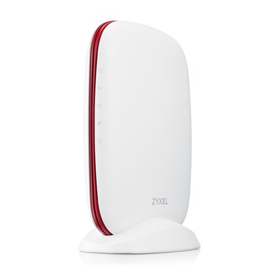 Flash günstig Kaufen-ZyXEL WiFi6E AXE5400 Secure Cloud Managed Router. ZyXEL WiFi6E AXE5400 Secure Cloud Managed Router <![CDATA[• WLAN 2.4/5/6 GHz • RAM/FLASH: 1GB/256MB • 1x WAN: 1 GbE RJ45 port, 4x LAN: 1 GbE RJ45 ports • WPS, Power Jack, Reset • Abmessungen: 178