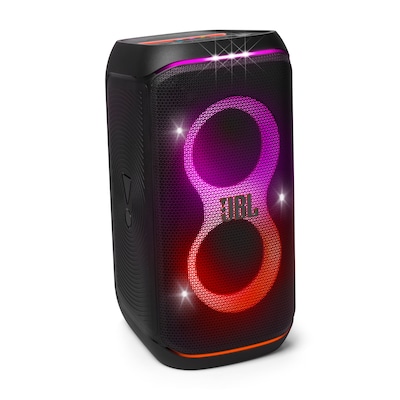 Club  günstig Kaufen-JBL PartyBox Club 120 Bluetooth-Lautsprecher schwarz mit Akku und Lichteffekten. JBL PartyBox Club 120 Bluetooth-Lautsprecher schwarz mit Akku und Lichteffekten <![CDATA[• portabler Bluetooth-Lautsprecher • individuell anpassbare Lighteffekte, Auflade
