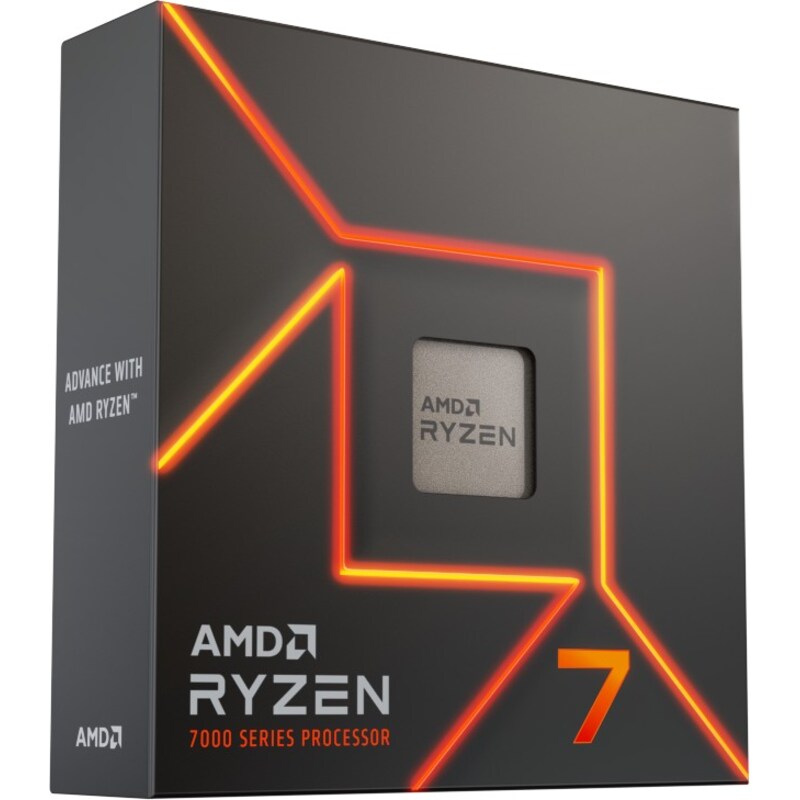 Desktop Pro günstig Kaufen-AMD Ryzen™ 7 7700X 8-Kern CPU, Sockel AM5, Boxed (ohne Kühler). AMD Ryzen™ 7 7700X 8-Kern CPU, Sockel AM5, Boxed (ohne Kühler) <![CDATA[• Sockel AM5, 8 x 4,5 (Boost 5,4 ) GHz Taktrate, PCIe 5.0 x 16 • AMD Ryzen™ 7 Desktop Processor
