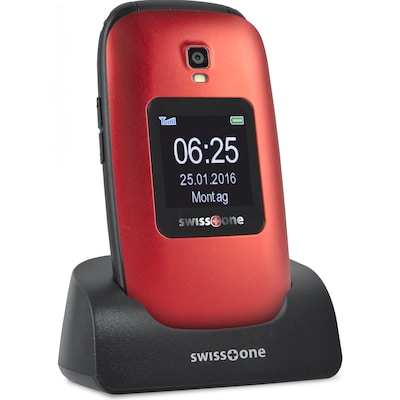 Bluetooth FM günstig Kaufen-swisstone BBM 625 - rot. swisstone BBM 625 - rot <![CDATA[• swisstone BBM 625, elegantes Klappdesign • SOS Notruftaste, FM-Radio, Bluetooth • Großes beleuchtetes 6,1 cm (2,4 Zoll) Farbdisplay • Zusätzliches 3,6 cm (1,4 Zoll) Außendisplay • Gr