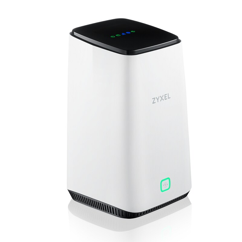 4G LTE MB USB günstig Kaufen-ZyXEL FWA510 5G Indoor LTE Modem Router NebulaFlex. ZyXEL FWA510 5G Indoor LTE Modem Router NebulaFlex <![CDATA[• Wlan 2,4 GHZ/5 GHz, 3.6 Gbps • 1x LAN, 1x WAN, 1x USB, 1x Micro-SIM • 4 abnehmbare externe 4G/5G-Antennen, 4 interne WLAN-Antennen • WPA, WPA