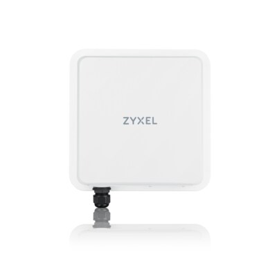de lo günstig Kaufen-ZyXEL FWA710 5G Outdoor LTE Modem Router NebulaFlex. ZyXEL FWA710 5G Outdoor LTE Modem Router NebulaFlex <![CDATA[• Wi-Fi 4 (802.11n) Dual-Band (2,4 GHz/5 GHz) • 1x 2.5GbE PoE, 1x Micro SIM card slot • 2x 2 Antenne (2 dBi) • Reset/reboot button, L