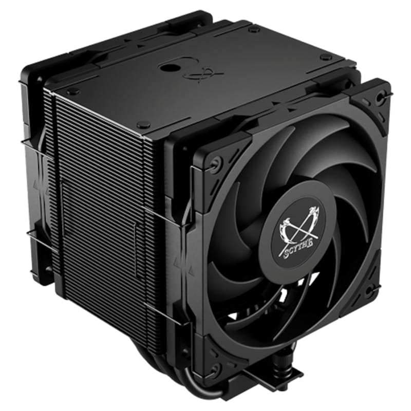 SCYTHE Mugen 6 SCMG-6000 Dual Fan Black Edition CPU Kühler für AMD/Intel CPU