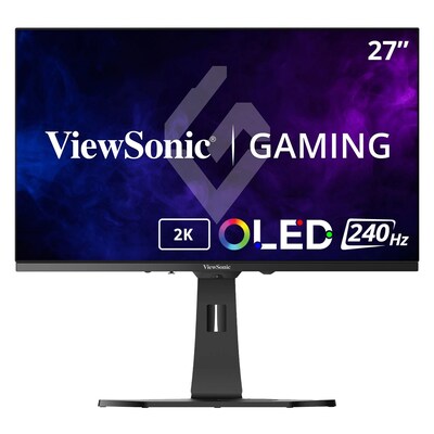 OLED günstig Kaufen-ViewSonic XG272-2K-OLED 67cm (27") WQHD 16:9 OLED Gaming Monitor HDMI/DP/USB. ViewSonic XG272-2K-OLED 67cm (27") WQHD 16:9 OLED Gaming Monitor HDMI/DP/USB <![CDATA[• Energieeffizienzklasse: F • Größe: 67,0 cm (27 Zoll) 16:9, Auflösung: 2.56