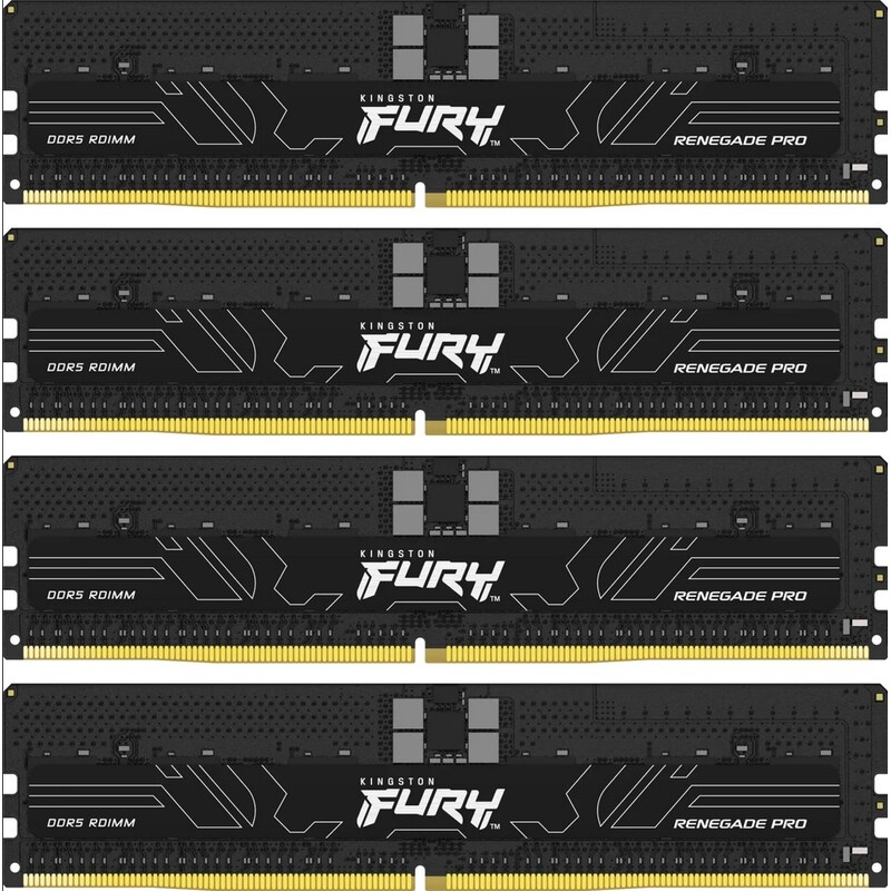 128GB(4x32) Kingston FURY Renegade Pro DDR5-6800 RAM CL34 ECC Reg RDIMM Speicher