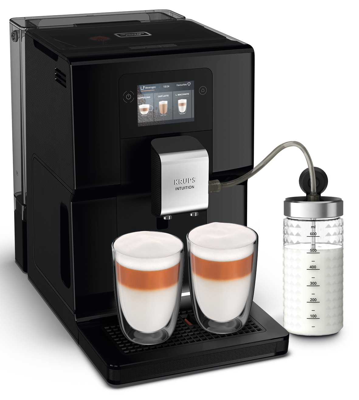 Krups EA8738 Intuition Prefernece Kaffeevollautomat Schwarz