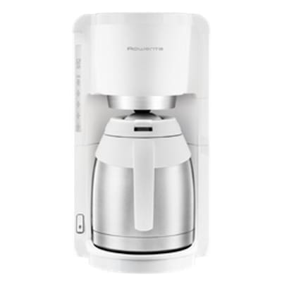 Rowenta CT 3811 Edelstahl Thermo Kaffeemaschine Weiß/Edelstahl